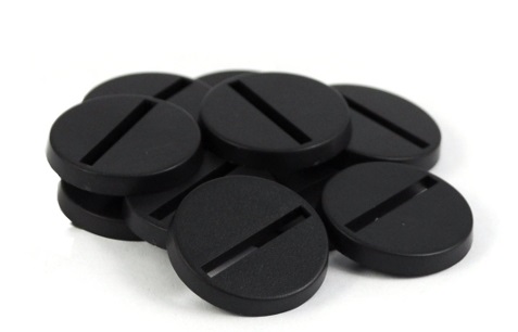 99007 30mm Round Lip Slot Base 15